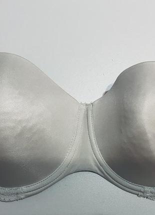 Бюстгальтер балконет гладкий