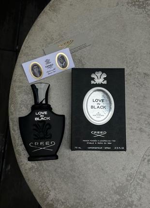 Парфуми creed love in black 75 ml (cr12)