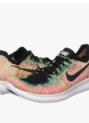 Кроссовки для бега nike men's free rn flyknit lv8 2017