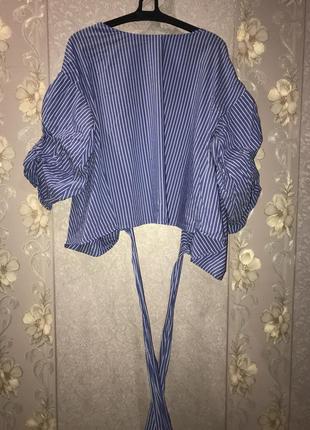 Блуза сорочка zara