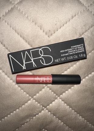 Nars powermatte high-intensity lip pencil стойкий карандаш для губ с матирующим эффектом