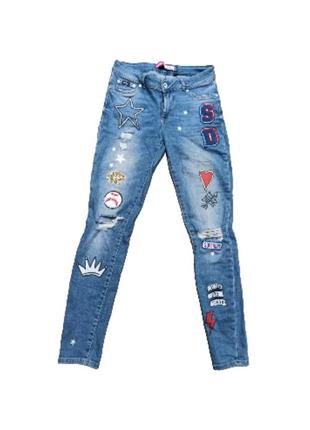 Superdry женские джинсы размер w 28 l 30 стрейч