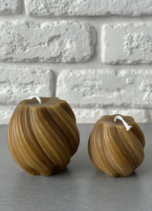 Свечи из пчелиного воска + чай из перечной мяты