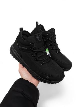 Зимові напівчеревики columbia чорні (жіночі/чоловічі)❄️