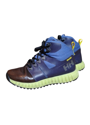 Трекінгові шкіряні мембранні ботинки helly hansen helly tech waterproof. 41p. 26.5 см