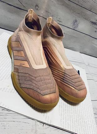 Футзалки з носком adidas predator tango оригінал, футбольне взуття р42