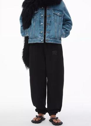 Спортивные штаны женские, теплые alexander wang