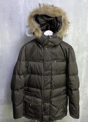 Roy robson moorer мужская,зимняя куртка пуховик,оригинал