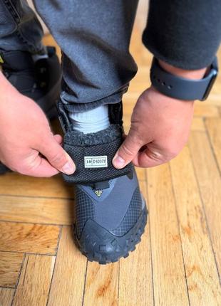 Кроссовки nike acg mountain fly high grey black fur5 фото