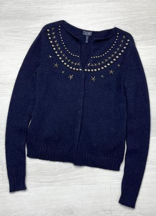 Шерстяной кардиган armani jeans