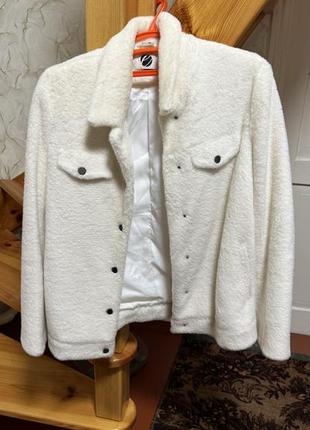 Эко шубка укороченная размер l emass