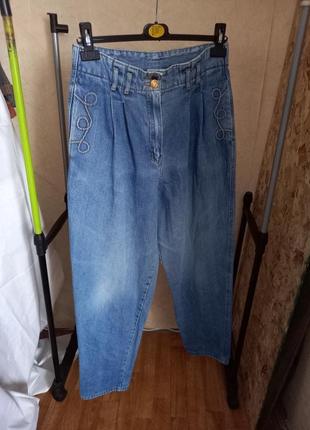 Винтажные джинсы бананы 46-48 размер