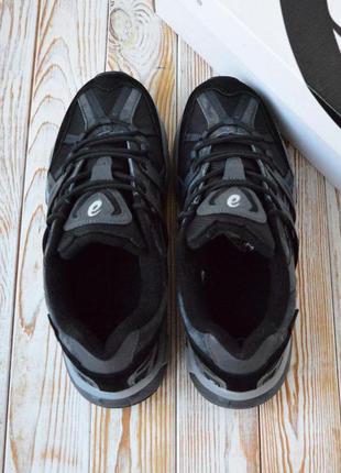 Зимние мужские кроссовки asics talla gel-sonoma 15-50 winter grey black ассикс серого с черными цветами термо8 фото