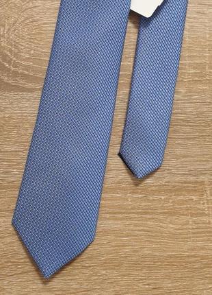 C&a - блакитна - краs - краватка чоловіча німецького бренду - ширина - s - 6.5 см