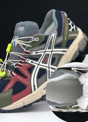 Мужские зимние кроссовки asics gel kahana 8