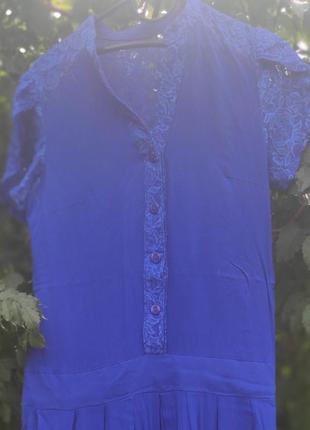 Продам сукню синю