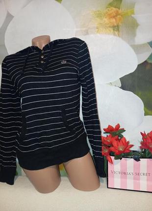 Худи в люрексную  полоску от бренда new look