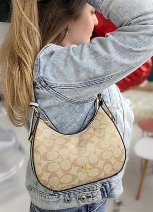 Нова! сумка coach shoulder bag коуч коач гуесс