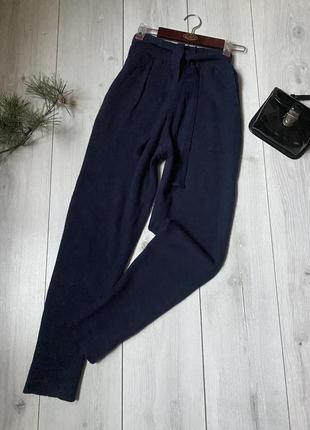 Теплые шерстяные брюки le ger casual