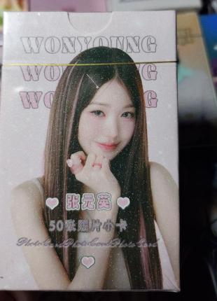 Голографические карты wonyoung ive