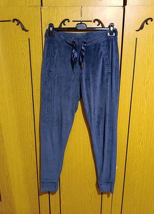 Спортивні штани велюрові брендові blue motion