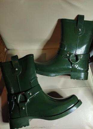 Стильные брендовые резиновые сапоги michael kors