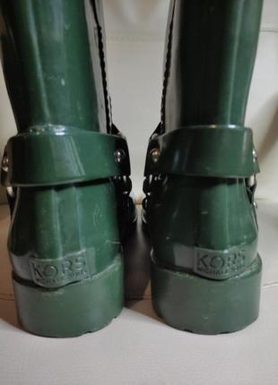 Стильные брендовые резиновые сапоги michael kors