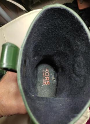 Стильные брендовые резиновые сапоги michael kors