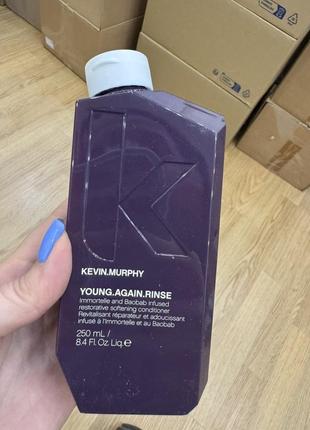 Кондиціонер для зміцнення та відновлення довгого волосся kevin murphy young again rinse