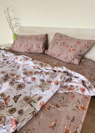 Постельное белье бежевого цвета