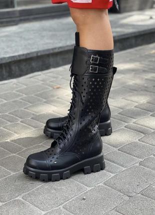 Сапожки перфорация