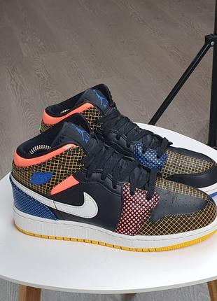 Кросівки Air Jordan 1 Mid Dod Dia De Los Muertos Gs Dc0500-100