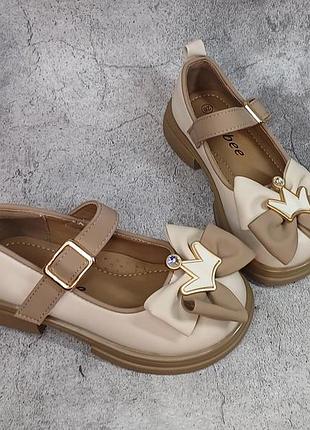 Дитячі туфлі для дівчинки нарядні святкові