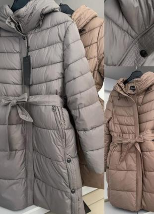 Удлиненные куртки зима❄️ есть большие размеры батал