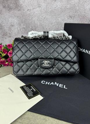 Сумка клатч black silver premium 1:1 найвища якість