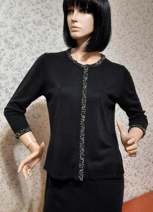 Кардиган autograph marks &amp; spencer р.97 14 кофта бусины