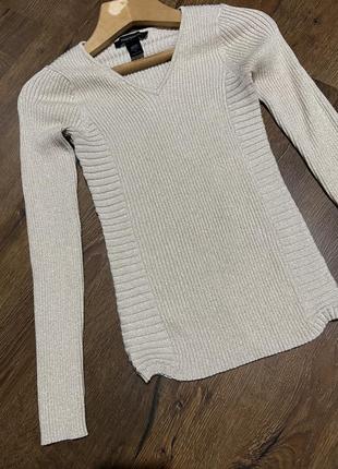 Пуловеры с люрексовой нитью