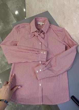 Блуза- сорочка на бант 34/36 s esprit