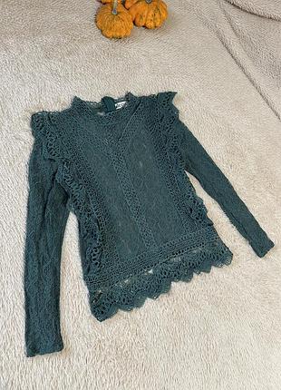 Ажурная блузка