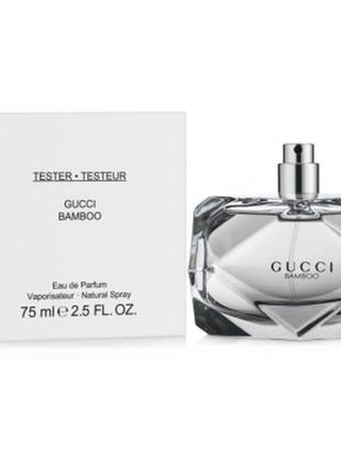 Парфумована вода gucci Milan bamboo , флакон  75 мл залишок у флаконі