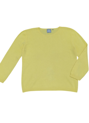Жовта кофта 100% кашемір cashmere by donna lane