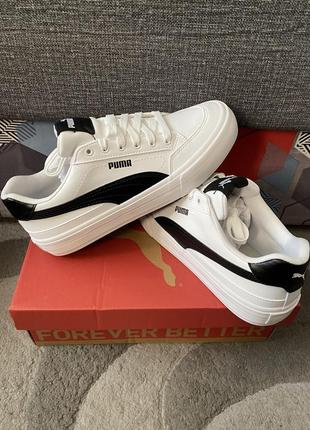 Мужские кроссовки puma court classic vulc fs sl