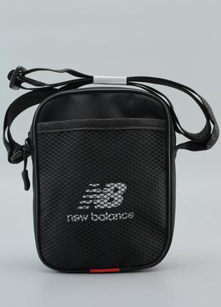 Борсетка new balance с сеткой через плечо