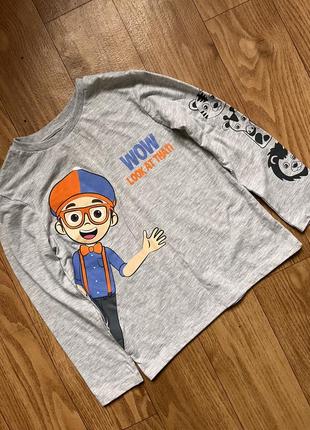 Класний реглан blippi george h&m next
