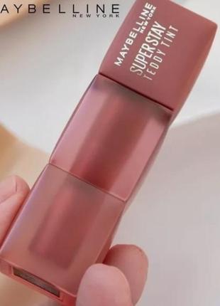 🌹био-новинка!🌹🌺🌷⚘🍀💐 тедди тинт от мейбелин