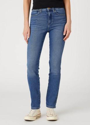 Прямі джинси wrangler slim