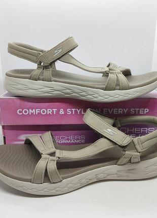 Босоніжки сандалі skechers on the go оригінал