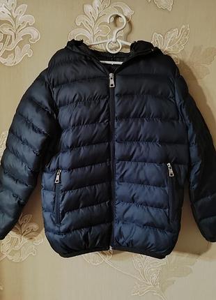 Зимова тепла подовжена куртка moncler