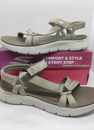 Босоніжки сандалі skechers go walk оригінал