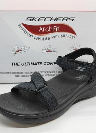 Стильні босоніжки сандалі skechers arch fit оригінал